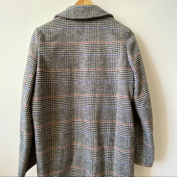 TOPSHOP Houndstooth Coat size 2 - Picture 4 of 12